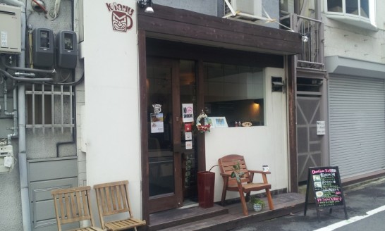 堺筋本町のハワイアンカフェKIANUキアヌの500円ロコモコ丼！